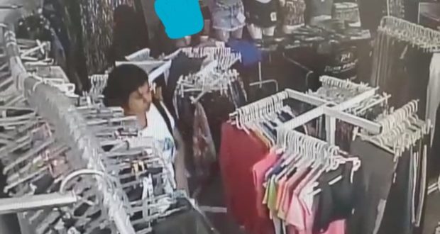 Veja vídeo de flagrante de roubo de celular dentro de uma loja no Centro de Pesqueira!