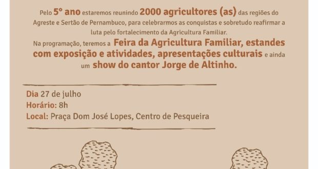 Cáritas Diocesana de Pesqueira realiza ‘Dia da Agricultura Familiar’