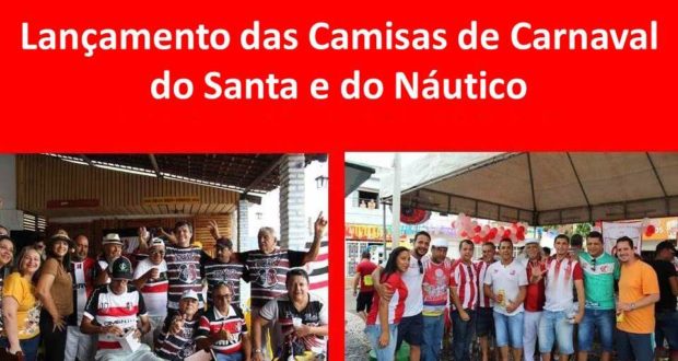 (Em Pesqueira já tem Carnaval, veja fotos!)Santa e Náutico já realizaram as festas de lançamento das suas Camisas de Carnaval só falta o Leão!