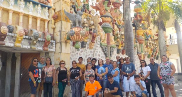 (172 fotos de turistas em nossa Cidade!) Grupo de Turistas de João Pessoa passa o final da Semana Santa aqui, em Pesqueira