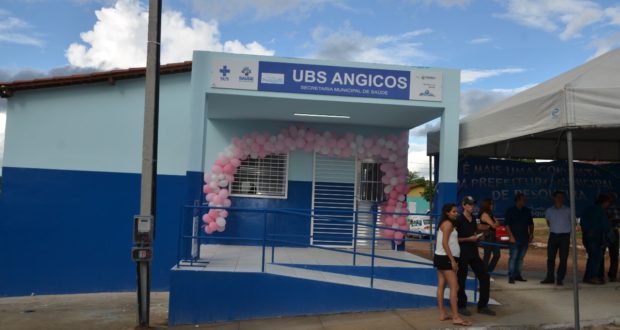 Prefeita inaugura a nova UBS de novo Residencial de Angicos, em Pedra Redonda