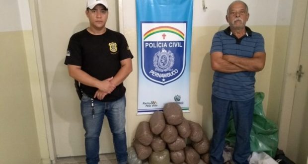 (Menos um Estoque de “Boca de Fumo” em nossa Cidade!) Polícia civil de Pesqueira debela ponto de drogas e apreende mais de 16 Kg