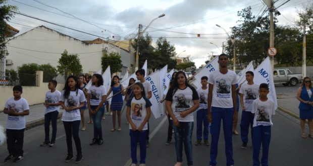 A Saudade entrou na Avenida no Desfile do Dia 07 de Setembro do conceituado Educandário Imaculada Conceição