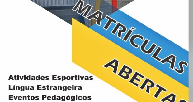 ATENÇÃO… As matrículas estão abertas no Educandário Imaculada Conceição