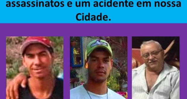 (3 vidas ceifadas repentinamente!)Tristeza e Luto em Pesqueira, duas mortes por homicídios e uma em acidente