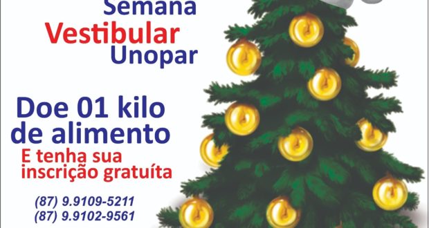 UNOPAR promove Natal Solidário
