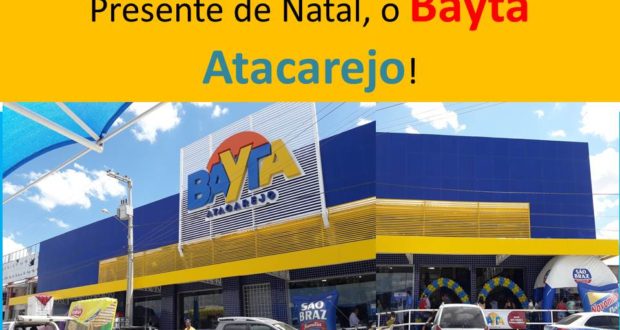 (Veja, em vídeo, o organizado Bayta Atacarejo!) Pesqueira  atrai centenas pessoas de outras cidades para fazer compras no Bayta Atacarejo