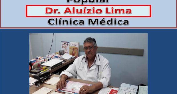 (Já temos MÉDICO!) Comunicamos que o renomado Dr. Aluízio Lima está atendendo por Teleconsulta