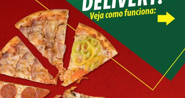Atenção… a Pizzaria Giovanna avisa que o seu Rodízio de Pizza poderá ser servido em casa!
