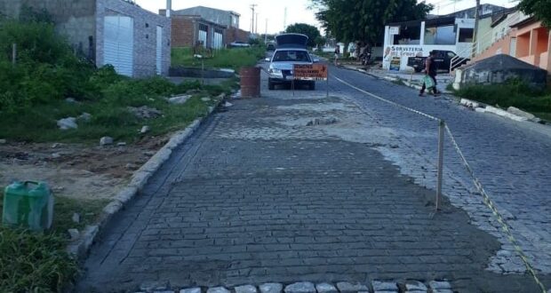 Prefeitura continua as obras de infraestrutura de ruas