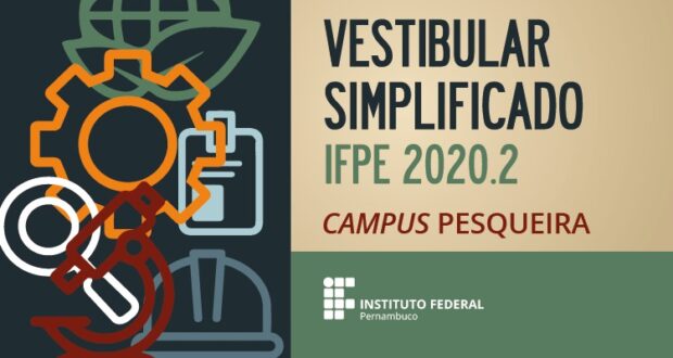 Prorrogado prazo de inscrição no Vestibular Simplificado IFPE 2020.2