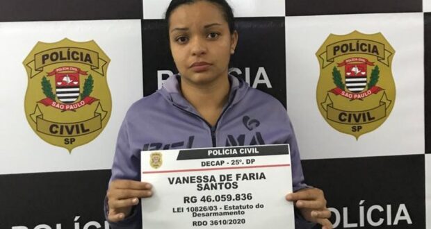 Polícia de SP prende mulher suspeita de participação em assalto a agência bancária de Criciúma