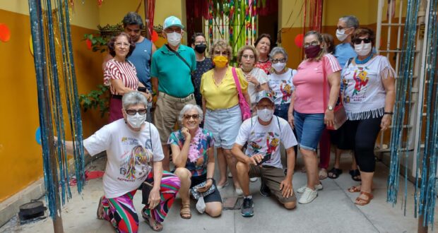 O Casal (Comantsy e Eliane)veio para o nosso Carnaval 2022 e trouxe animados Turistas de Recife-PE
