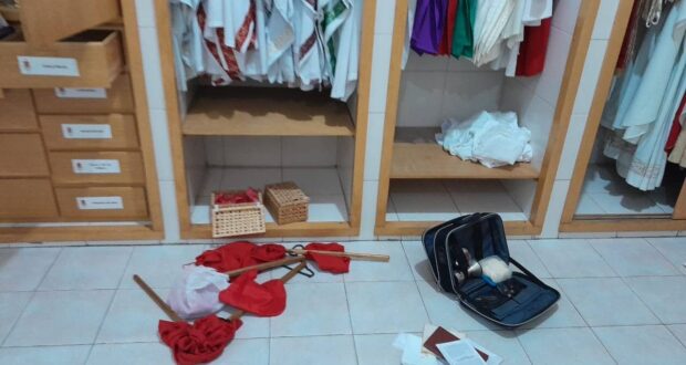 Sanharó: Igreja Matriz é roubada na madrugada
