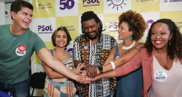 PSOL/ REDE Homologa Federação em Pernambuco falando em diversidade e responsabilidade partidária e apresenta Alice Gabino para a vice
