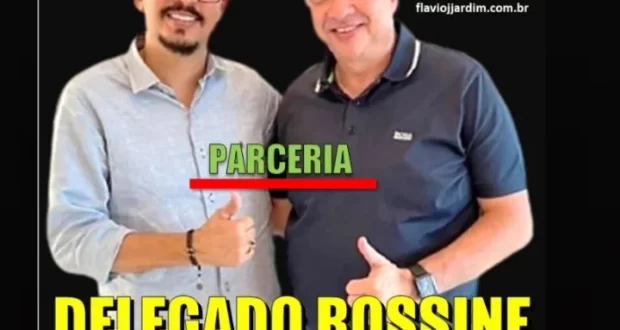 Delegado Rossine junto a Guilherme Uchôa Jr. em busca de um futuro melhor para  Pernambuco
