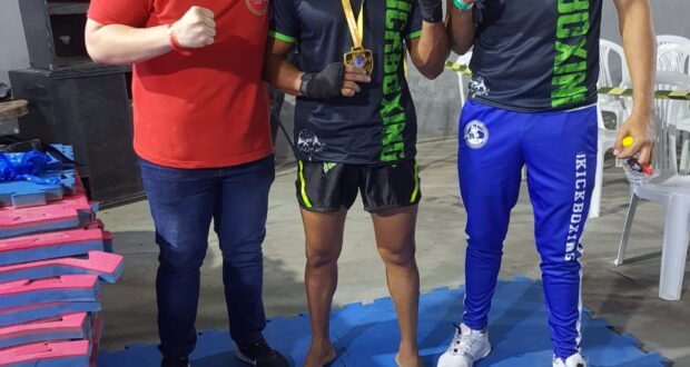 Lutador pesqueirense é Campeão de kickboxing em Recife